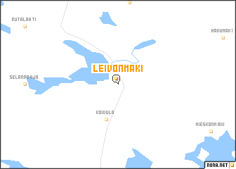 map of Leivonmäki