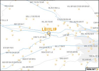 map of Leixlip