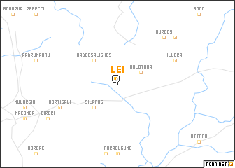 map of Lei