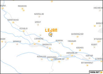 map of Lejan