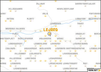 map of Le Jard