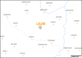 map of Lejia