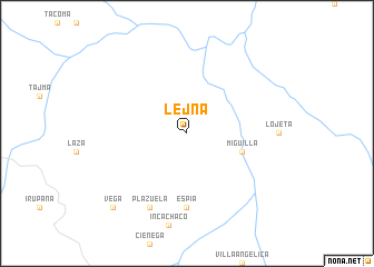 map of Lejna