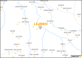 map of (( Lejnieki ))