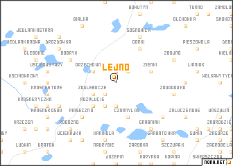 map of Lejno