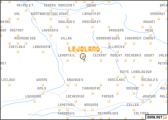 map of Le Joland
