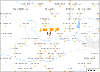 map of Lejrskov