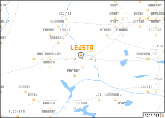 map of Lejsta