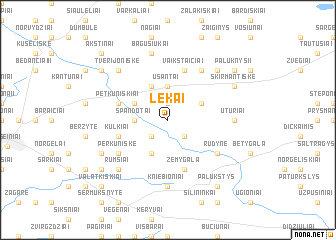 map of Lekai