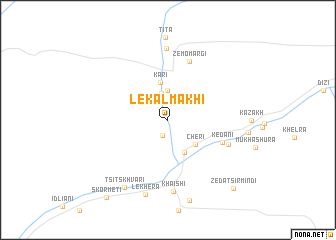 map of Lekalmakhi