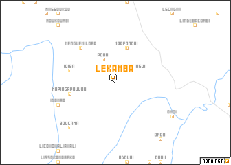 map of Lékamba