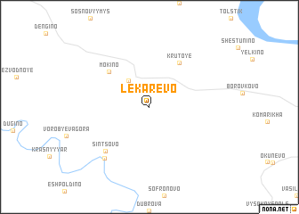 map of Lekarevo