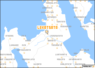 map of Lekatsáta