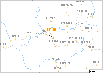 map of Leka