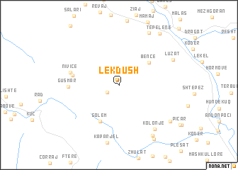 map of Lekdush