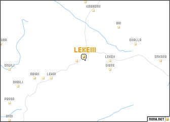 map of Lekeï II