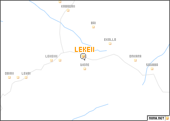 map of Lekeï I