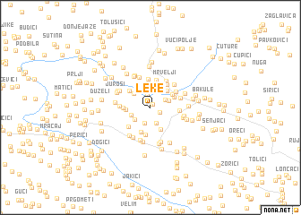 map of Leke