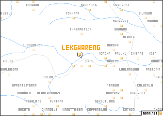 map of Lekgwareng