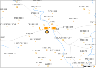 map of Lekhmino