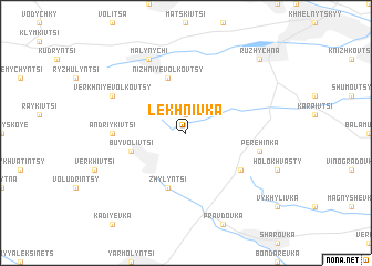 map of Lekhnivka