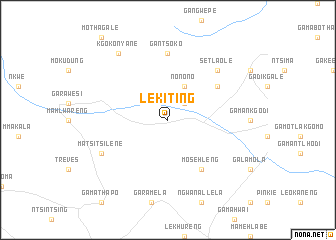 map of Lekiting