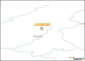 map of Lekorvan\