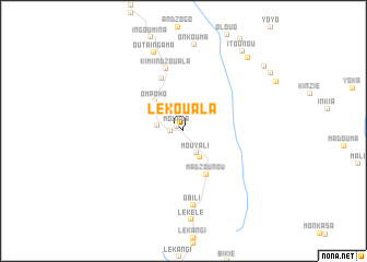 map of Lékouala