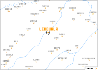 map of Lékouala