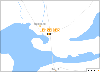 map of Le Kreïder