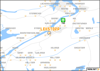 map of Lekstorp