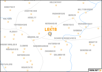 map of Lekta