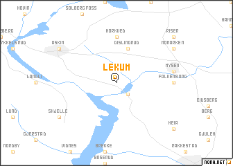 map of Lekum