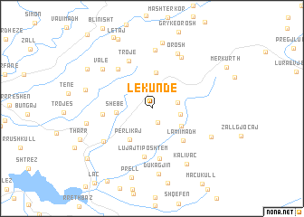 map of Lëkundë