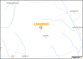 map of Lekuruki