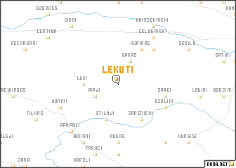 map of Lekuti