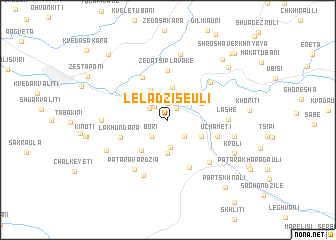 map of Leladziseuli