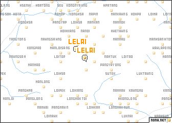 map of Le-lai