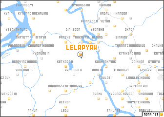 map of Lelapyaw