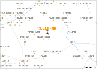 map of Lélarma