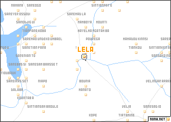 map of Léla