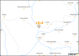 map of Lela