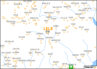 map of Lela