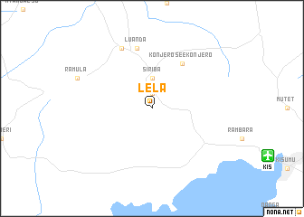 map of Lela