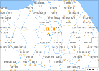 map of Lelea