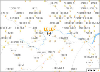 map of Léléa