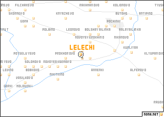 map of Lelechi