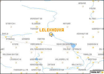 map of Lelekhovka