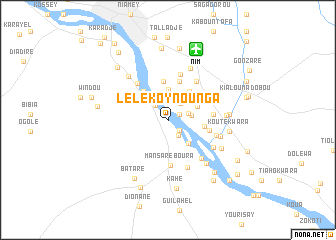 map of Lélé Koynounga