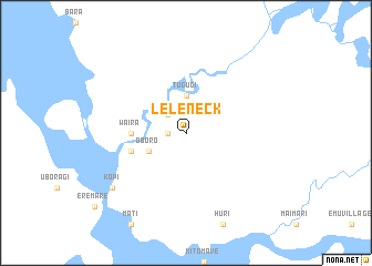map of Leleneck